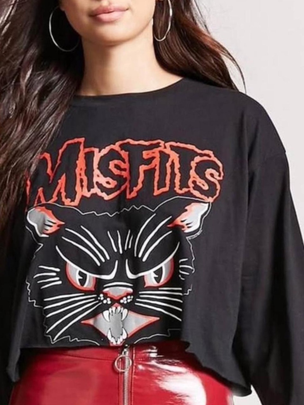 Forever 21 Misfits Crop Top
